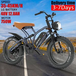 EU e-bike boutique Nouveau vélo électrique X50 gros pneu 20 pouces montagne Ebike 750W moteur 48V 12.8AH batterie route plage moto puissance vélo électrique - Publicité