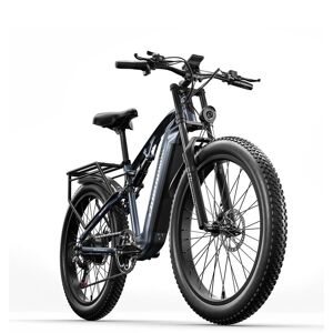 Shengmilo eBike Shengmilo Vélo électrique pour adultes 1000 W puissant moteur BAFANG 17,5 Ah batterie Samsung 840 WH, 26 x 3 cm gros pneu suspension complète 42 km/h Ebike - Publicité