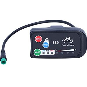 VGEBY 36V ou 48V E Bike Display Meter, Vélo électrique pour KT LED880 Display pour KT LED880 Display, 36V ou 48V E Bike Display Meter Vélos électriques - Publicité