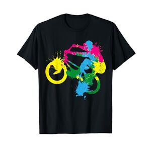 BMX, MTB & Collketion vélo Vélo BMX Vintage Fans Cadeau Garçons Jeunesse Vélo BMX T-Shirt - Publicité