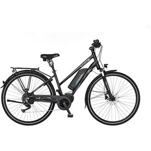 Fischer Viator Etd 1861 Vélo électrique pour Femme   RH Moteur Central 80 Nm   Batterie 48 V Trekking   E-Bike, Noir Mat, Rahmenhöhe 49 cm - Publicité