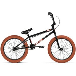 Jet BMX Wolf BMX Bike Gloss Black/Red Tyre - Publicité