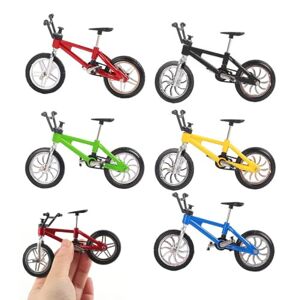 GNHG Velo Miniature, Mini Miniature, Mini BMX, Doigt Vélo Mini Finger Bikes Modèle Miniature VéLo Jouet pour Enfants Garçons Fille pour Décoration de Bureau ou de Course 5Pcs - Publicité