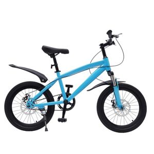 Quiltern Vélo pour enfant de 18 pouces, VTT réglable en hauteur, vélo à pédale, pour garçons et filles (bleu) - Publicité