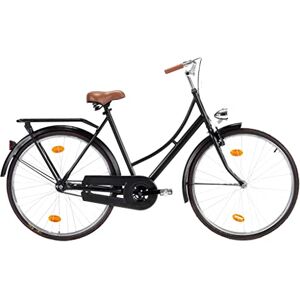 vidaXL Vélo hollandais à Roue de 28 Pouces 57 cm pour Femmes - Publicité