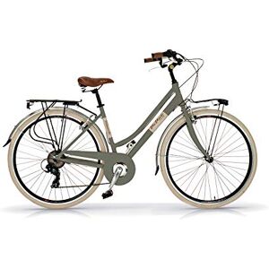 Via Veneto AIRBICI Bicyclette rétro pour Femme Cadre en Aluminium Gris - Publicité