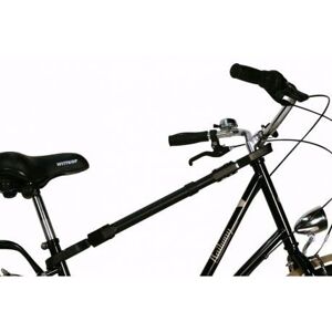 Barre de Transport Porte vélo Bike Original Adaptateur vélo Femme, vélo Suspendu Compatible vélo électrique (VAE), VTT, VTC, vélo de Ville, vélo Pliant - Publicité