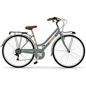 Via Veneto by Airbici Vélo Citybike Byciclette Vintage Retro Aluminium V-Brake Bici pour Dame Femme - Publicité