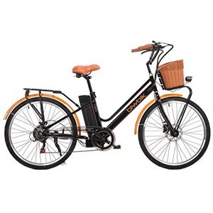 biwbik Vélo électrique Mod. Gante Batterie Lithium ION 36V 12Ah (Gante Black HD) - Publicité