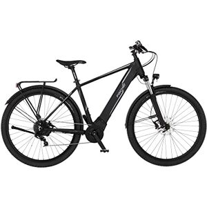 Fischer Terra 5.0i Homme et Femme   RH E Bike avec Moteur Central 50 Nm   Batterie 36 V dans Le Cadre Vélo électrique ATB, Noir Mat, Rahmenhöhe 46 cm - Publicité