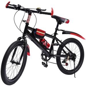 TaNeHaKi Vélo Enfant Unisexe 20 Pouces Enfants VTT Filles Garçons Vélo Garçons Vélo VTT pour Enfants Vélos Unisexes pour Garçons Filles Acier Carbone Vélo Enfant Citybike - Publicité