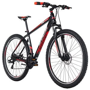 KS Cycling VTT Hardtail 29''  Noir/Rouge Adulte Unisexe, 29 Zoll, 48 cm - Publicité