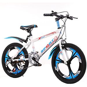 DREAMyun Vélo Enfants Garçon Fille 6-17 Ans Freestyle BMX 18 20 22 24 Pouces Vélo Petites Roues Bicyclette Vélo ​Enfan,Bleu,20 - Publicité