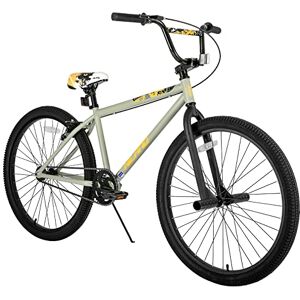 ROCKSHARK Hiland Vélo pour Enfant Vélo BMX Freestyle 24 Pouces pour Garçons et Filles Adolescents avec Roue Libre Gris… - Publicité