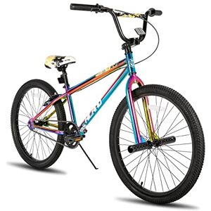 HH HILAND Hiland Vélo BMX 26" pour garçons et filles, vélo BMX freestyle pour homme et femme Coloré - Publicité