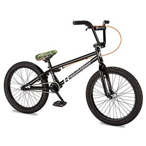 Eastern Bikes Vélo BMX Paydirt 20 Pouces, Cadre en Acier à Haute résistance (Noir & Camouflage) - Publicité