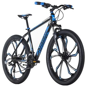 KS Cycling VTT Semi-Rigide 27,5"  Noir-Bleu TC 53 cm - Publicité