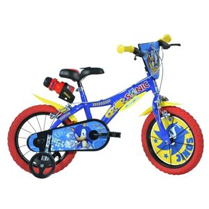 Vélo enfant taille 14 Sonic vélo pour enfant DINO BIKES fabriqué en Italie - Publicité