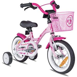 PROMETHEUS BICYCLES Velo Enfant 3 Ans vélo Fille 12 Pouces a Roulette pour 3 a 5 Ans Petite Princesse en Rose - Publicité