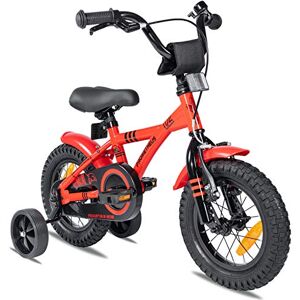 PROMETHEUS BICYCLES Velo Enfant 3 Ans Garcon vélo Fille 12 Pouces a Roulette pour 3 a 5 Ans BMX en Rouge - Publicité