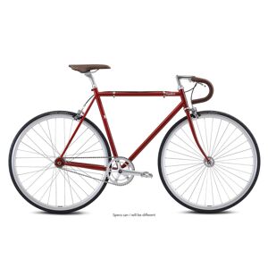 Vélo fixie Fuji Feather 2022 Rouge - Publicité