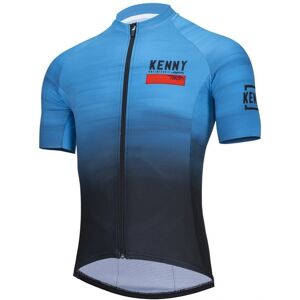 Maillot vélo de route manches courtes Kenny Escape Summer enfant bleu