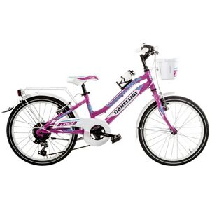 Non communiqué Vélo Fille Canellini VTT LINCY 20 6V Fuchsia/Bleu - Publicité