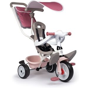 Tricycle baby Smoby Balade Plus Rose Rose - Publicité