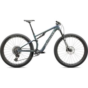 Specialized VTT Carbone 29" - EPIC 8 PRO - 2024 - satin carbon / metallic sapphire / metallic white silver - Publicité