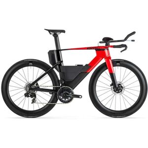 BMC Vélo Triathlon en Carbone - SPEEDMACHINE 01 TWO - 2024 - red / black - Publicité