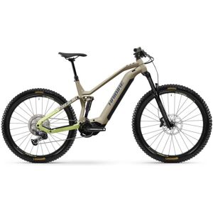 Haibike VTT Électrique - ALLMTN 3 720Wh - 2024 - coffee/green/blue - gloss - Publicité