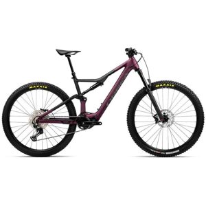 Orbea VTT Électrique - RISE H30 - 2023 - Metallic Mulberry - Black (matt) - Publicité