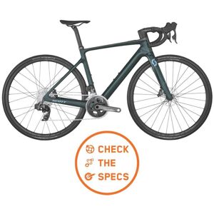 Scott CONTESSA ADDICT eRIDE 15 - Women Carbon Road E-Bike - 2022 - tinted petrol / lava pattern A01 - Publicité