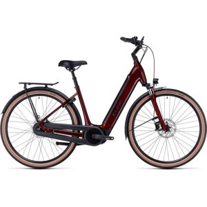 Cube Velo Électrique Easy Entry - SUPREME HYBRID Pro 625 - 2023 - red / black