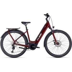 Cube VTC Électrique Easy Entry - TOURING HYBRID EXC 625 - 2023 - red / white