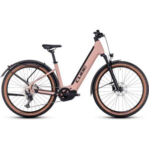 Cube VTT Électrique Easy Entry 27.5" - REACTION HYBRID Pro 750 Allroad - 2023 - blushrose / silver - Publicité