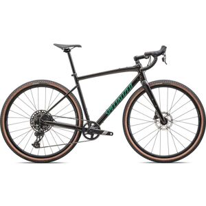 Vélo Gravel - DIVERGE COMP E5 - 2024 - gloss metallic obsidian / metallic pine green