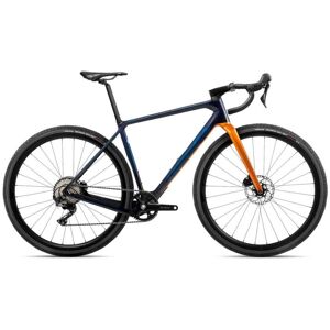 Orbea Terra M30 Team 1X - GRX RX812 Vélo Gravel - 2023 - blue carbon / leo orange - Publicité