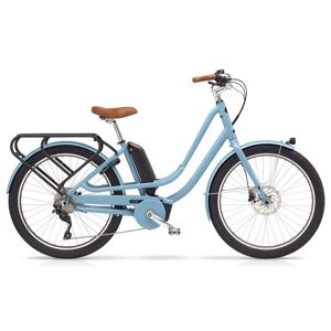 Benno Bikes EJOY 10D Performance - 26" Vélo de Ville Électrique Femme - 2022 - Niagara Blue - Publicité