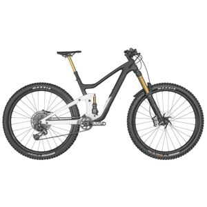 Scott RANSOM 900 Tuned - 29 Carbon Mountainbike - 2022 - gloss white / matt raw carbon / rainbow silver