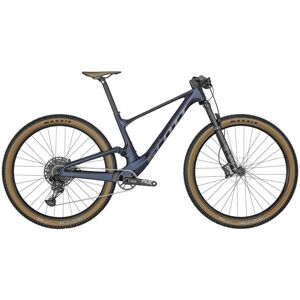 Scott VTT Carbone 29" - SPARK RC COMP - 2023 - blue - Publicité