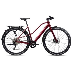 Orbea VIBE MID H30 EQ Velo de Ville Électrique pour les femmes - 2022 - Metallic Dark Red (gloss)