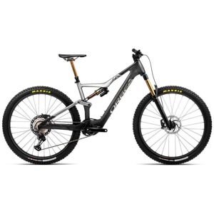 Orbea VTT Électrique - RISE M-TEAM - 2023 - Carbon Raw - Shark Grey (matt) - Publicité