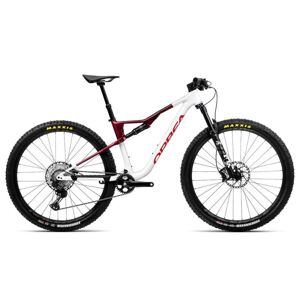 Orbea VTT - OIZ H10 XT - 2023 - White Chic - Shadow Coral (gloss) - Publicité