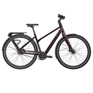 Bergamont VTC Électrique Femme - E-VITESS EXPERT LADY - 2023 - shiny cassis red - Publicité