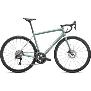 Bici da Corsa Carbonio - AETHOS PRO - Shimano Ultegra Di2 - 2023 - metallic white sage / white sage