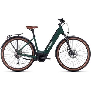 Cube VTC Électrique Easy Entry - TOURING HYBRID ONE 625 - 2024 - darkgreen / green - Publicité