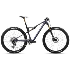 Orbea VTT - OIZ M LTD XX AXS - 2024 - Tanzanite Carbon - Carbon (matt) - Publicité