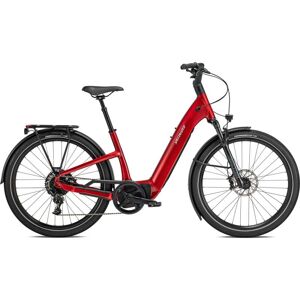 Specialized TURBO COMO 5.0 - Step Trough City E-Bike - 2023 - red tint / silver reflective - Publicité
