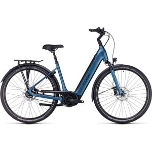 Cube Vélo Électrique Easy Entry - SUPREME HYBRID EXC 625 - 2024 - blue / black - Publicité